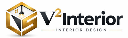 V² Interior Luxury Logo
